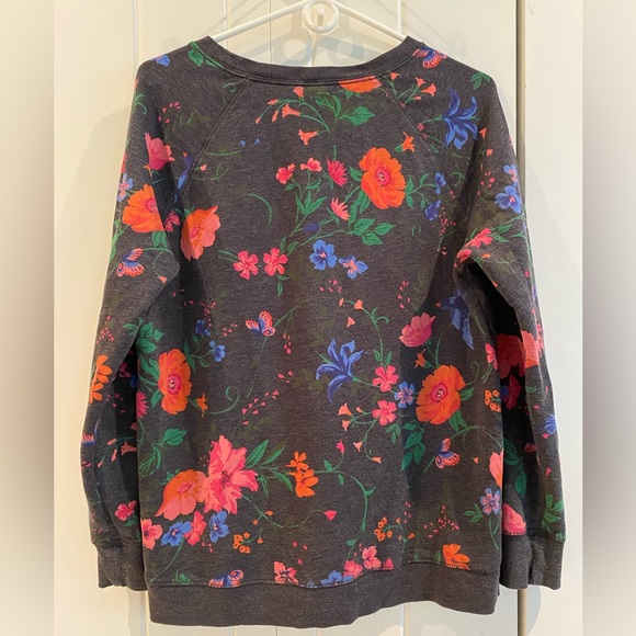 Old Navy floral sweatshirt - Picture 2 of 4